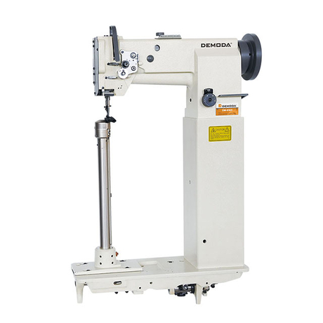  Single-needle Unison Feed High Post-bed Sewing Machine for Luggage Bag